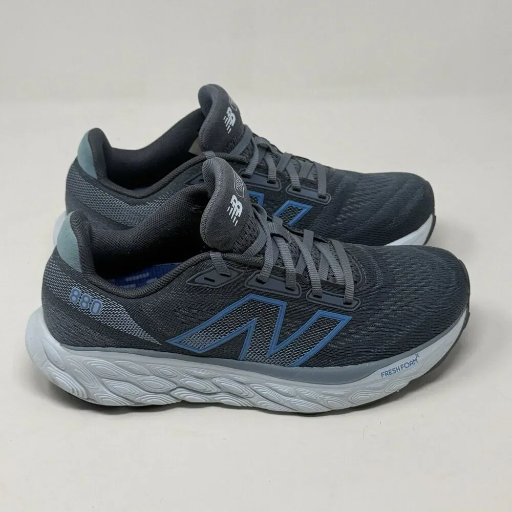 New Balance Fresh Foam 880v14 Sneakers Womens 8 M Gray Quarry Blue Running Shoes